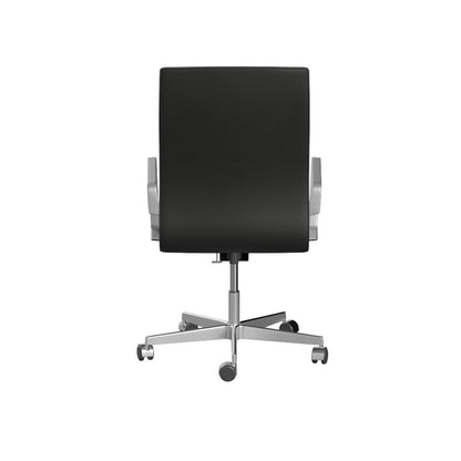 Fritz Hansen（フリッツハンセン）/オックスフォード(ミディアムバック)/「3293W」/エッシェンシャル：ブラック/脚：5スターキャスター付き/サテン仕上げ/シート高さ調整
