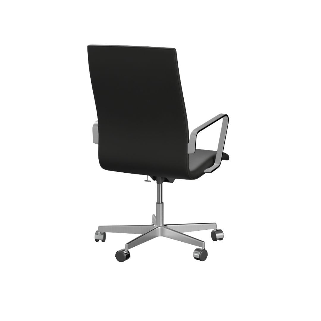 Fritz Hansen（フリッツハンセン）/オックスフォード(ミディアムバック)/「3293W」/エッシェンシャル：ブラック/脚：5スターキャスター付き/サテン仕上げ/シート高さ調整