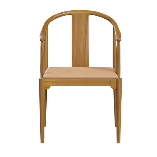 FRITZ HANSEN（フリッツハンセン）/China Chair(チャイナチェア)/4283/ラッカー仕上げ無垢材 / チェリー/ナチュラルレザー【納期】ご注文後確認