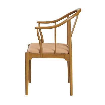 FRITZ HANSEN（フリッツハンセン）/China Chair(チャイナチェア)/4283/ラッカー仕上げ無垢材 / チェリー/ナチュラルレザー【納期】ご注文後確認