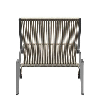 FRITZ HANSEN（フリッツハンセン）/PK25/ラウンジチェア/ナイロン芯入り麻ひも / ナチュラル/ スプリングスチール, クローム仕上げ - マット【納期】ご注文後確認