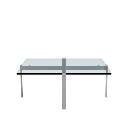 FRITZ HANSEN（フリッツハンセン）/PK65/コーヒーテーブル/ガラス / フロート/スプリングスチール, サテン仕上げ - マット【納期】ご注文後確認