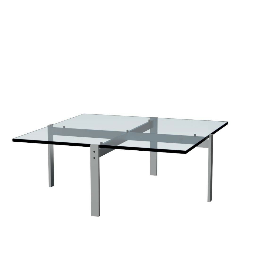FRITZ HANSEN（フリッツハンセン）/PK65/コーヒーテーブル/ガラス / フロート/スプリングスチール, サテン仕上げ - マット【納期】ご注文後確認