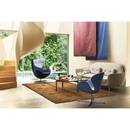 FRITZ HANSEN（フリッツハンセン）/PK65/コーヒーテーブル/ガラス / フロート/スプリングスチール, サテン仕上げ - マット【納期】ご注文後確認