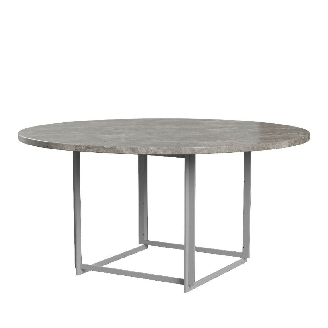 FRITZ HANSEN（フリッツハンセン）/PK54/ダイニングテーブル/大理石, マットポリッシュ仕上げ / グレーブラウン/スプリングスチール, サテン仕上げ - マット【納期】ご注文後確認