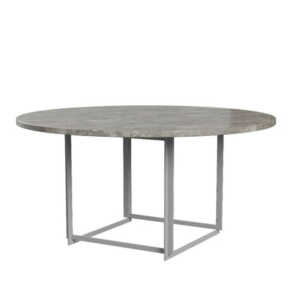 FRITZ HANSEN（フリッツハンセン）/PK54/ダイニングテーブル/大理石, マットポリッシュ仕上げ / グレーブラウン/スプリングスチール, サテン仕上げ - マット【納期】ご注文後確認