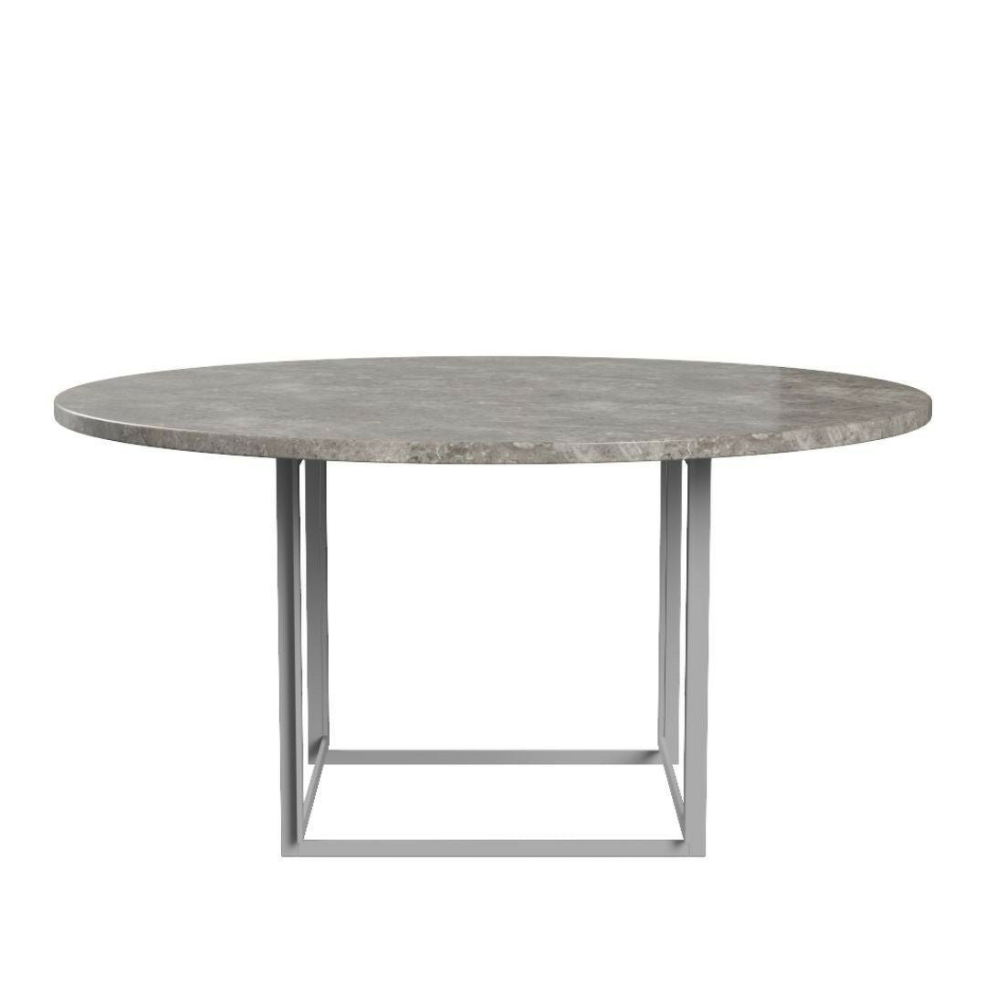 FRITZ HANSEN（フリッツハンセン）/PK54/ダイニングテーブル/大理石, マットポリッシュ仕上げ / グレーブラウン/スプリングスチール, サテン仕上げ - マット【納期】ご注文後確認
