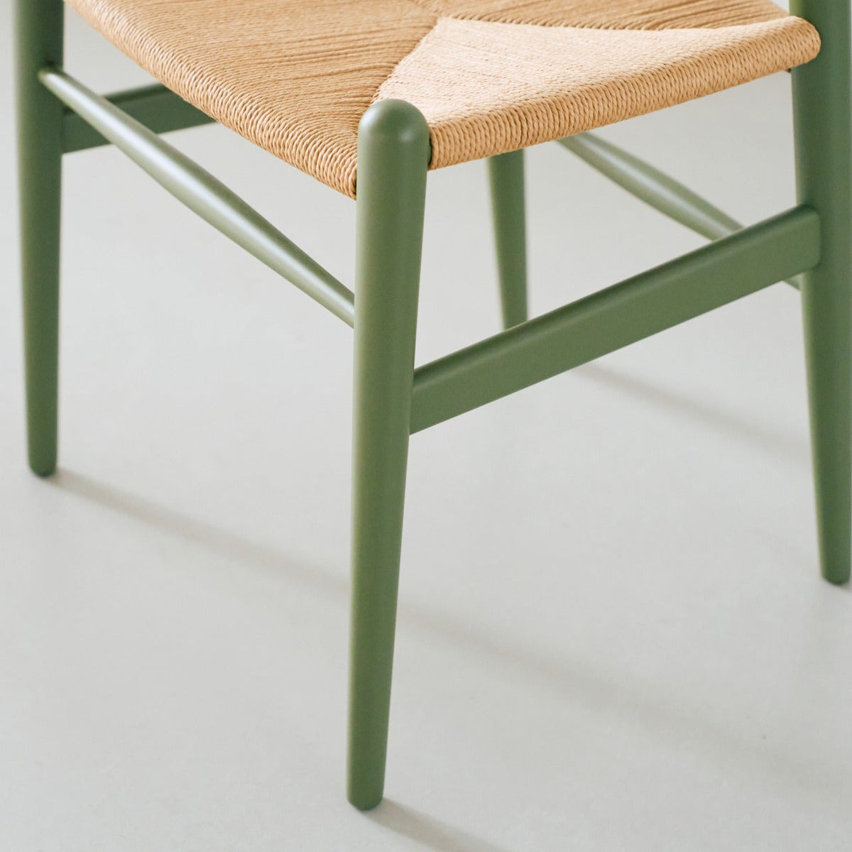 【カールハンセン別注Kvadratクッションプレゼント】CARL HANSEN & SON（カールハンセン&サン）/CH24/Yチェア（ワイチェア）/ビーチ材/SOFT/オリーブグリーン/ナチュラルペーパーコード【納期】ご注文後確認