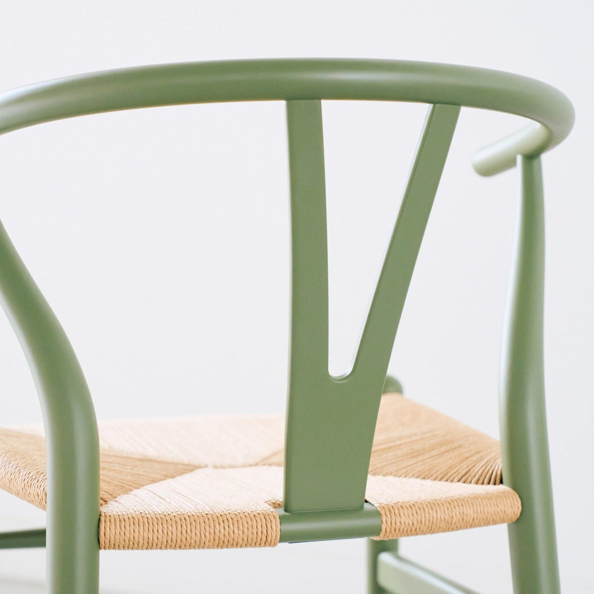 【カールハンセン別注Kvadratクッションプレゼント】CARL HANSEN & SON（カールハンセン&サン）/CH24/Yチェア（ワイチェア）/ビーチ材/SOFT/オリーブグリーン/ナチュラルペーパーコード【納期】ご注文後確認