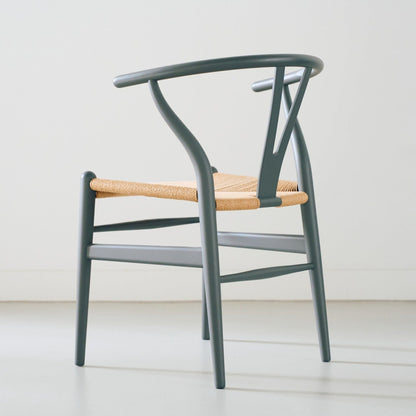 【カールハンセン別注Kvadratクッションプレゼント】CARL HANSEN & SON（カールハンセン&サン）/CH24/Yチェア（ワイチェア）/ビーチ材/SOFT/アンスラサイトグレー/ナチュラルペーパーコード【納期】ご注文後確認