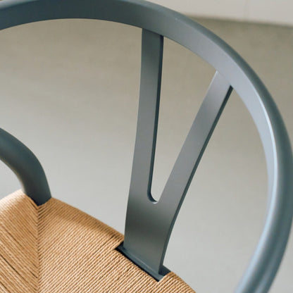 【カールハンセン別注Kvadratクッションプレゼント】CARL HANSEN & SON（カールハンセン&サン）/CH24/Yチェア（ワイチェア）/ビーチ材/SOFT/アンスラサイトグレー/ナチュラルペーパーコード【納期】ご注文後確認