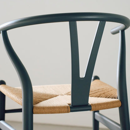【カールハンセン別注Kvadratクッションプレゼント】CARL HANSEN & SON（カールハンセン&サン）/CH24/Yチェア（ワイチェア）/ビーチ材/SOFT/アンスラサイトグレー/ナチュラルペーパーコード【納期】ご注文後確認
