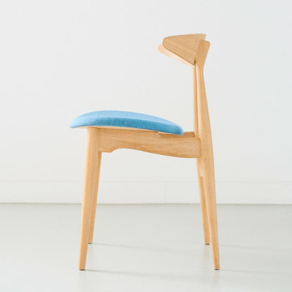 CARL HANSEN & SON（カールハンセン&サン）/CH33P/チェア/オーク材/ホワイトオイル仕上げ/座面：ファブリック(Re-wool 0758)