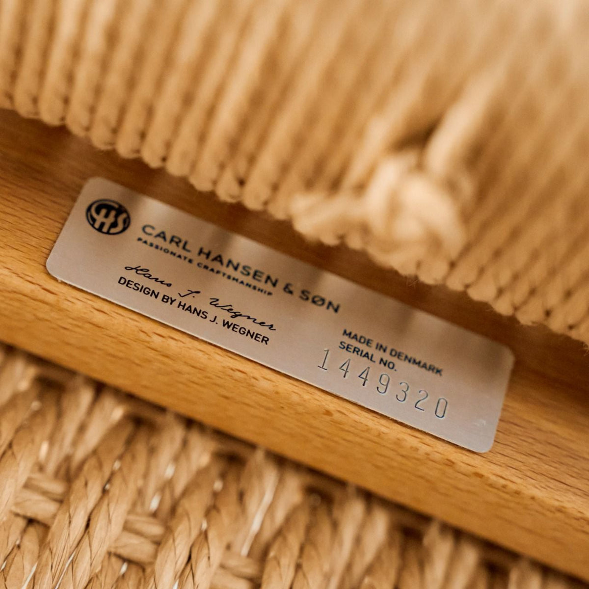 CARL HANSEN & SON（カールハンセン&サン）/CARL HANSEN & SON（カールハンセン&サン）/C&S/CH23/チェア/オーク材/ウォルナット材/オイル仕上げ/ナチュラルペーパーコード【納期】ご注文後確認
