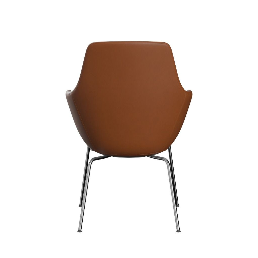 FRITZ HANSEN（フリッツハンセン）/LITTLE GIRAFFE（リトルジラフ）/3210/エッセンシャルレザー / ウォルナット/仕上げスチール, クローム仕上げ - ハイグロス