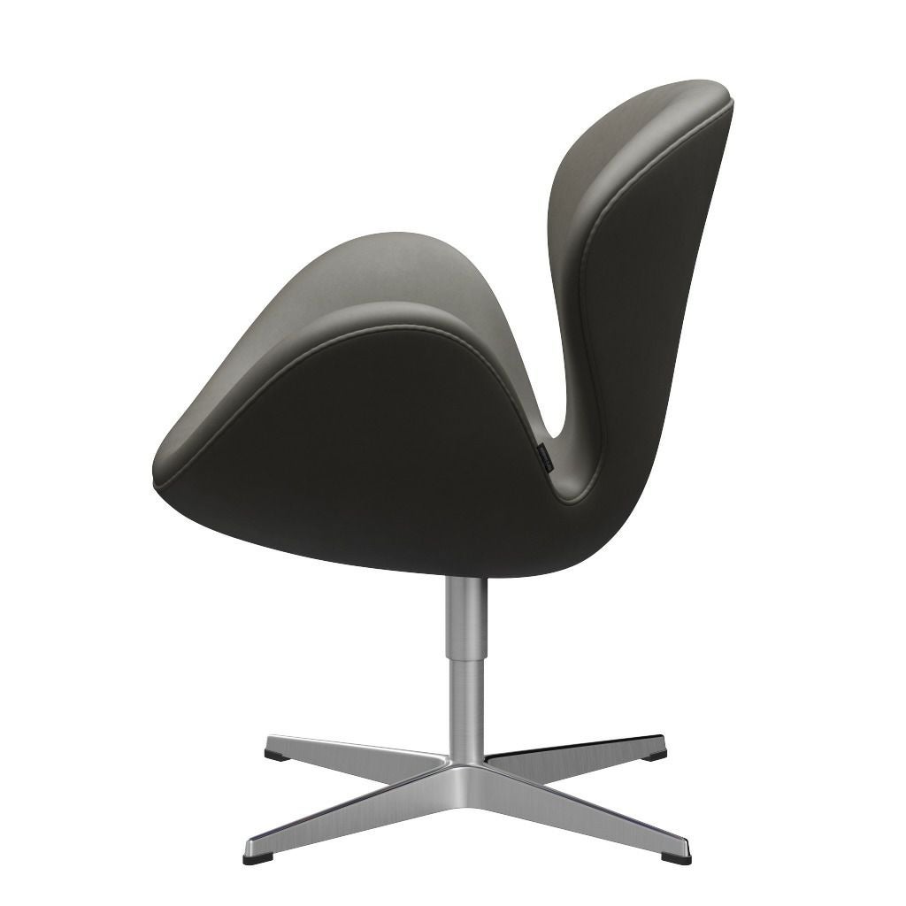 FRITZ HANSEN（フリッツハンセン）/スワン/3320/エッセンシャルレザー / ラーバ/アルミニウム / サテン仕上げ - マット