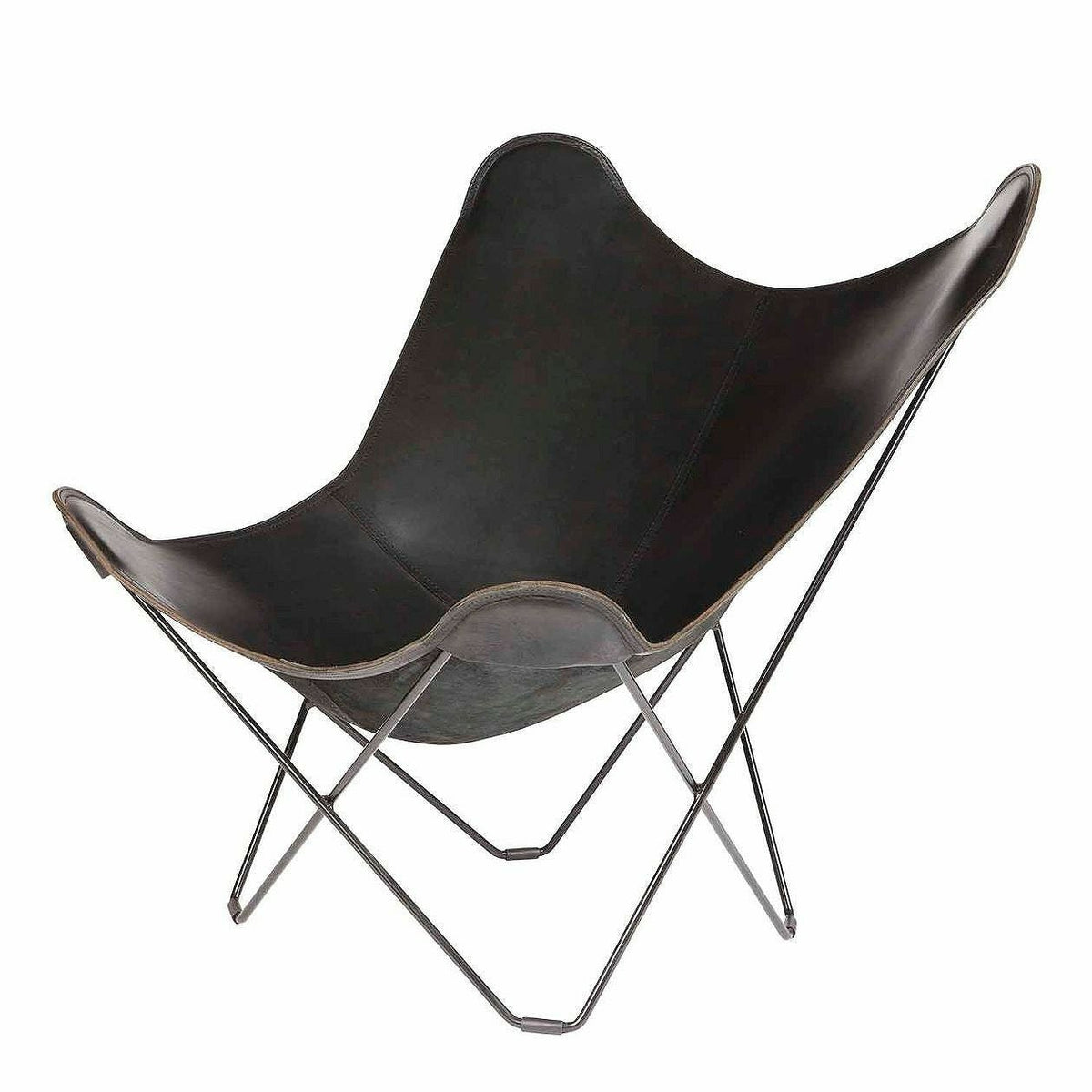 CUERO（クエロ）/BKF CHAIR/BUTTERFLY CHAIR/PAMPA MARIPOSA BLACK【納期】約3～4週間（メーカー欠品時を除く）