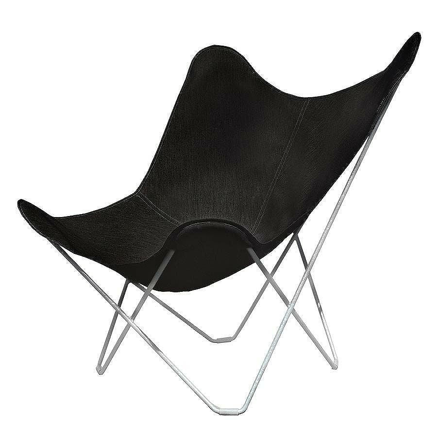 CUERO（クエロ）/BKF CHAIR/BUTTERFLY CHAIR/SUNBRELLA FABRIC CHARCOAL/Outdoor Frame【納期】約3～4週間（メーカー欠品時を除く）