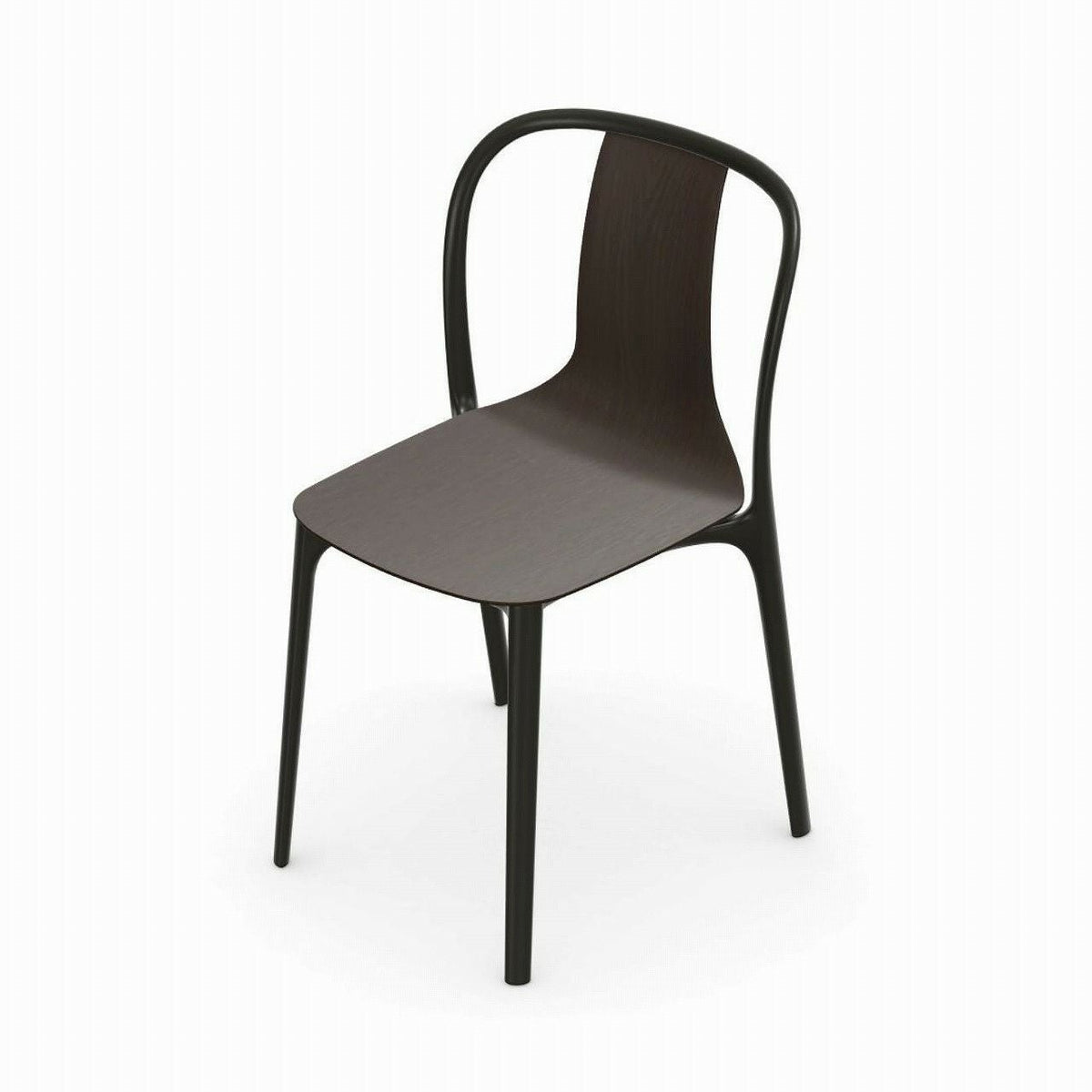 Vitra（ヴィトラ）/Belleville Chair（ベルヴィル チェア ウッドシェル）/wooden shell/dark oak（ダークオーク）【納期】約3～4週間（メーカー欠品時を除く）