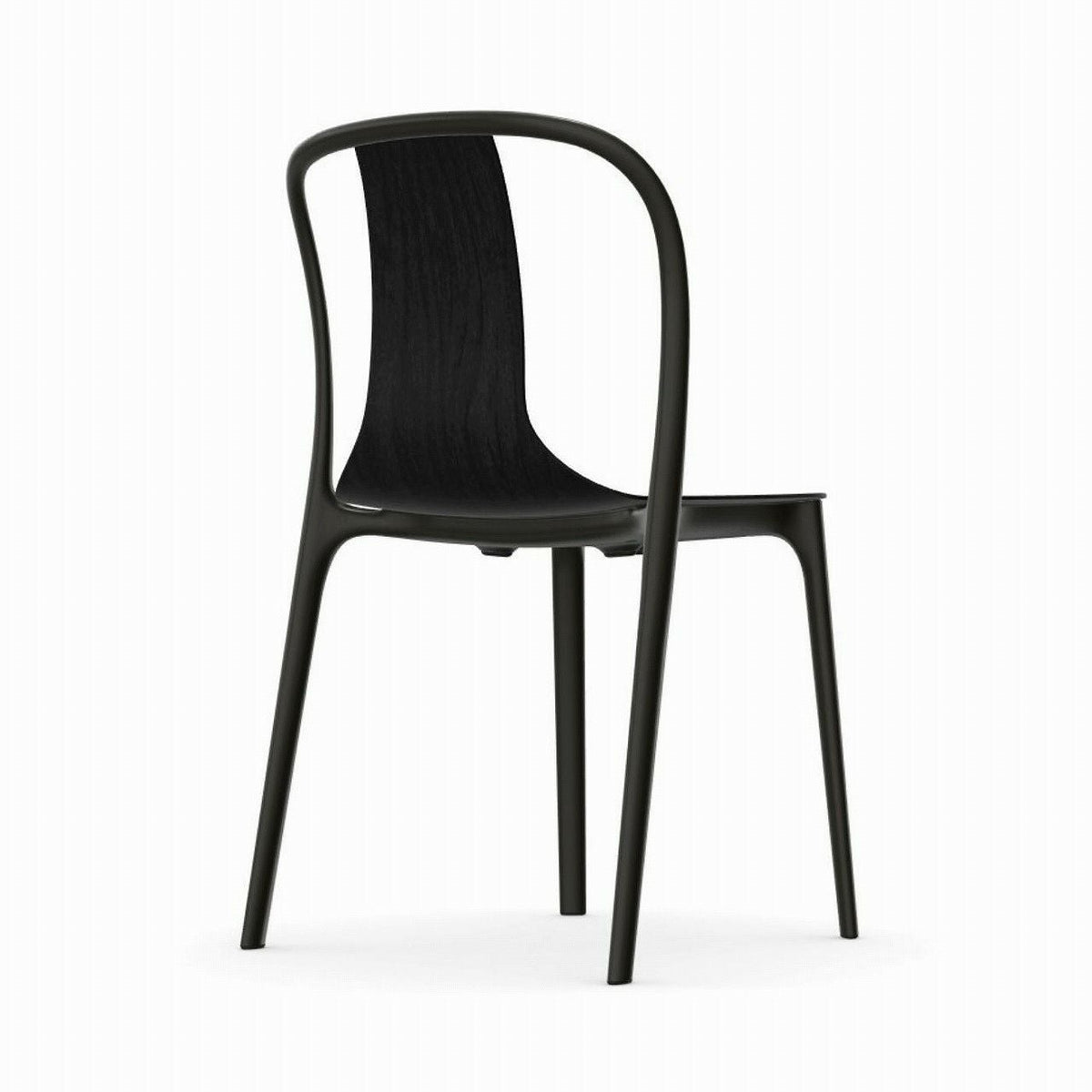 Vitra（ヴィトラ）/Belleville Chair（ベルヴィル チェア ウッドシェル）/wooden shell/black ash（ブラックアッシュ）【納期】約3～4週間（メーカー欠品時を除く）