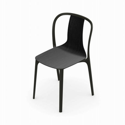 Vitra（ヴィトラ）/Belleville Chair（ベルヴィル チェア ウッドシェル）/wooden shell/black ash（ブラックアッシュ）【納期】約3～4週間（メーカー欠品時を除く）