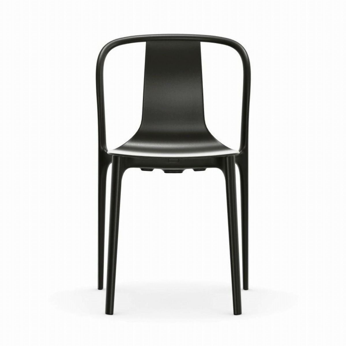Vitra（ヴィトラ）/Belleville Chair（ベルヴィル チェア プラスチックシェル）/plastic shell/deep black（ディープブラック）【納期】約3～4週間（メーカー欠品時を除く）