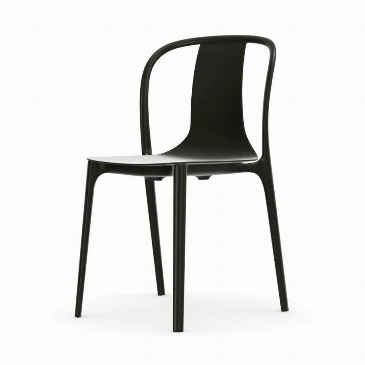 Vitra（ヴィトラ）/Belleville Chair（ベルヴィル チェア プラスチックシェル）/plastic shell/deep black（ディープブラック）【納期】約3～4週間（メーカー欠品時を除く）