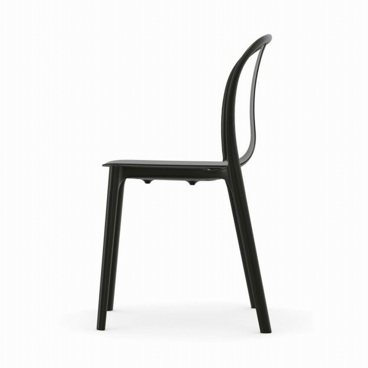 Vitra（ヴィトラ）/Belleville Chair（ベルヴィル チェア プラスチックシェル）/plastic shell/deep black（ディープブラック）【納期】約3～4週間（メーカー欠品時を除く）