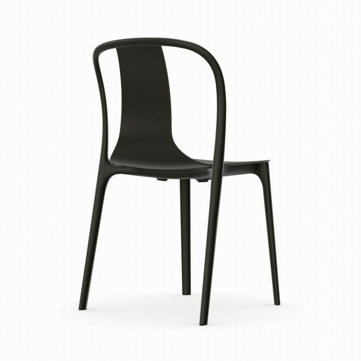Vitra（ヴィトラ）/Belleville Chair（ベルヴィル チェア プラスチックシェル）/plastic shell/deep black（ディープブラック）【納期】約3～4週間（メーカー欠品時を除く）