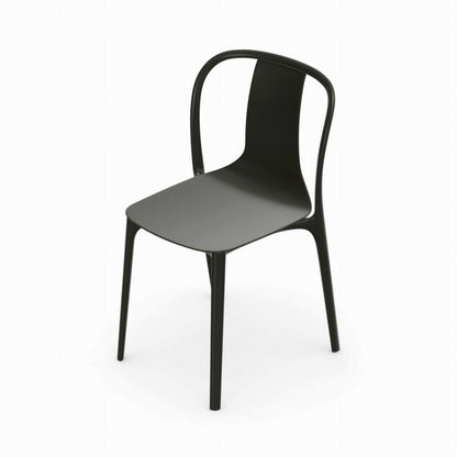 Vitra（ヴィトラ）/Belleville Chair（ベルヴィル チェア プラスチックシェル）/plastic shell/deep black（ディープブラック）【納期】約3～4週間（メーカー欠品時を除く）