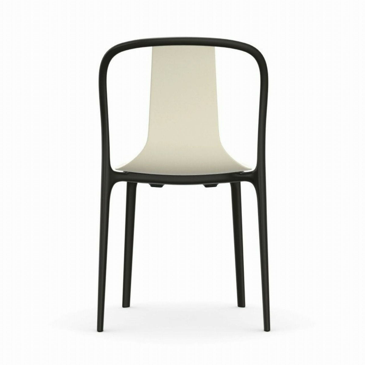Vitra（ヴィトラ）/Belleville Chair（ベルヴィル チェア プラスチックシェル）/plastic shell/cream（クリーム）【納期】約3～4週間（メーカー欠品時を除く）