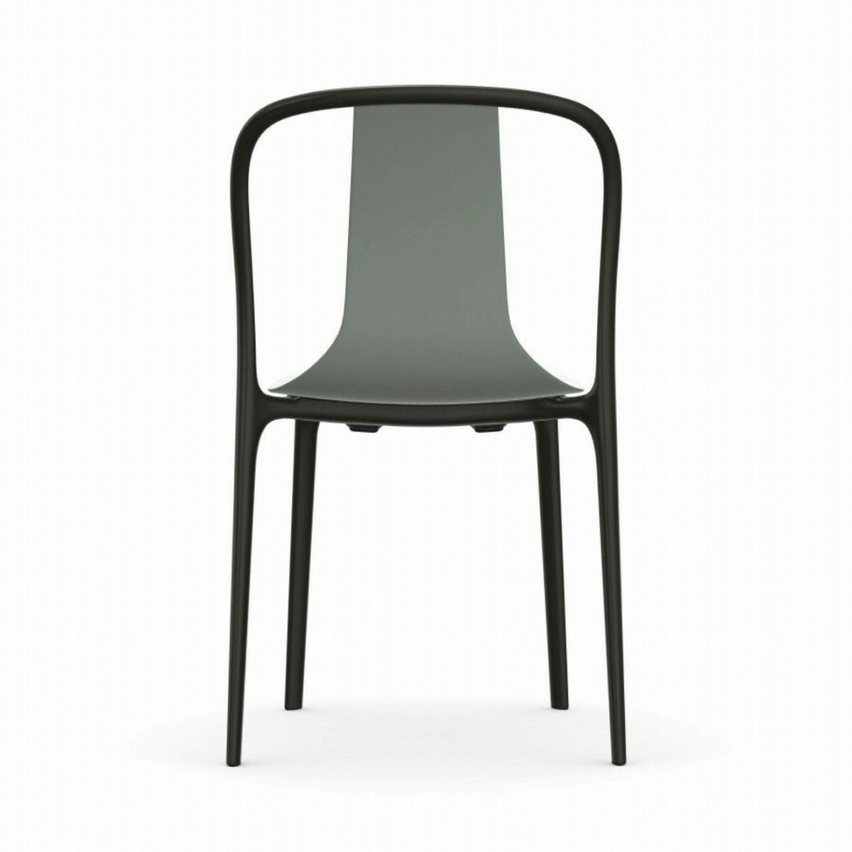 Vitra（ヴィトラ）/Belleville Chair（ベルヴィル チェア プラスチックシェル）/plastic shell/moss grey（モスグレー）【納期】約3～4週間（メーカー欠品時を除く）