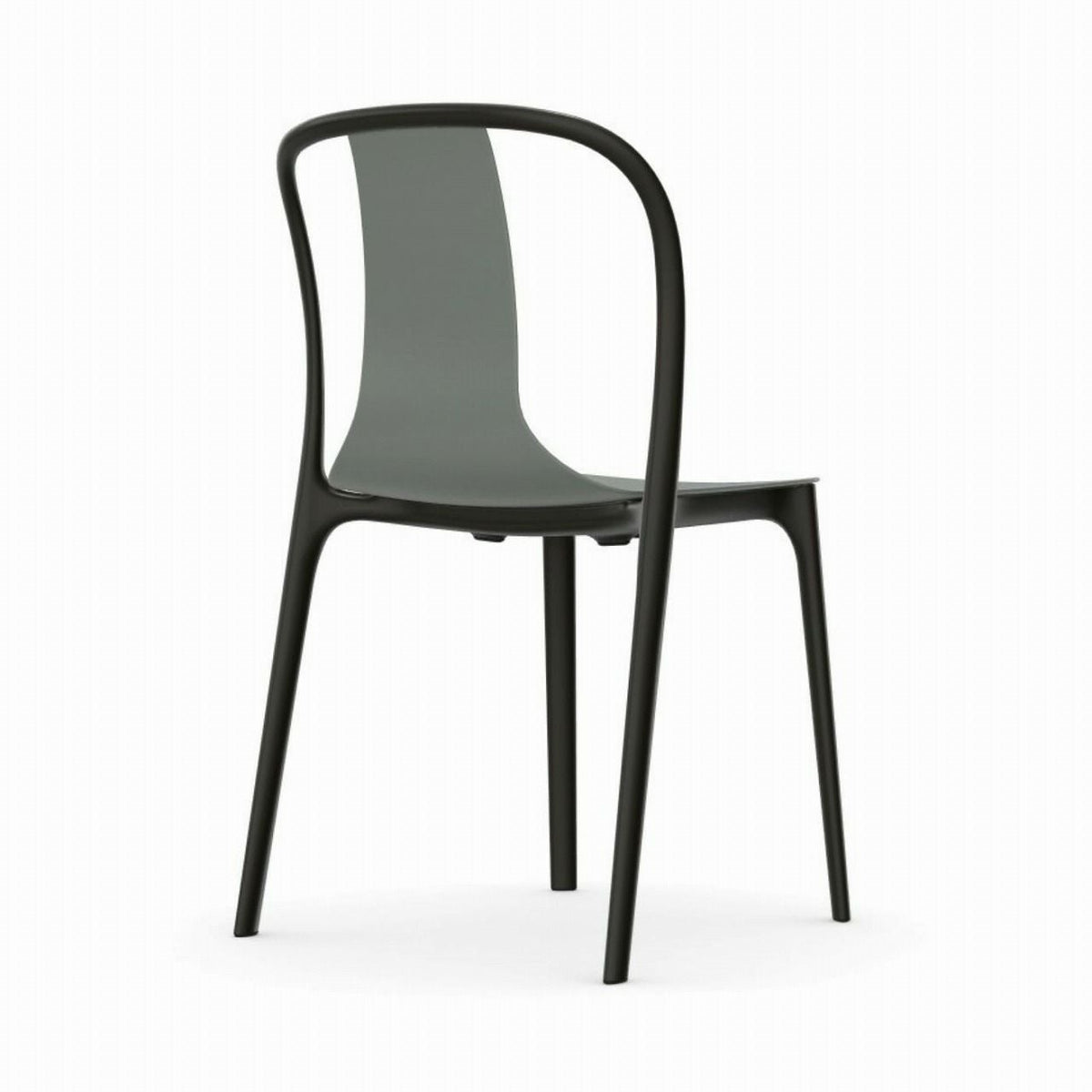 Vitra（ヴィトラ）/Belleville Chair（ベルヴィル チェア プラスチックシェル）/plastic shell/moss grey（モスグレー）【納期】約3～4週間（メーカー欠品時を除く）