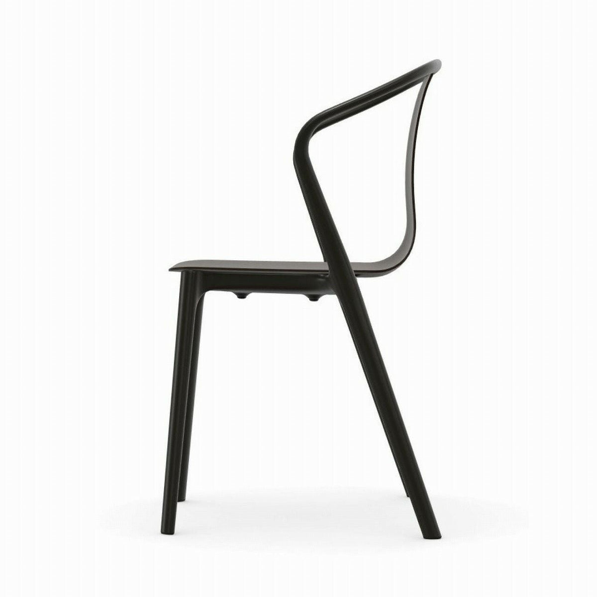 Vitra（ヴィトラ）/Belleville Armchair（ベルヴィル アームチェア ウッドシェル）/wooden shell/dark oak（ダークオーク）【納期】約3～4週間（メーカー欠品時を除く）