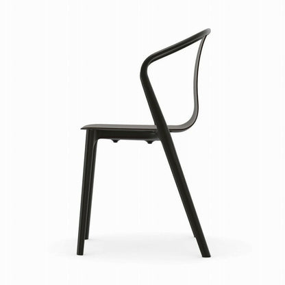 Vitra（ヴィトラ）/Belleville Armchair（ベルヴィル アームチェア ウッドシェル）/wooden shell/dark oak（ダークオーク）【納期】約3～4週間（メーカー欠品時を除く）