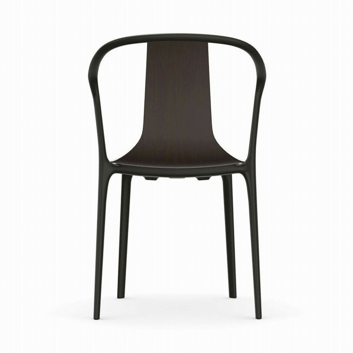 Vitra（ヴィトラ）/Belleville Armchair（ベルヴィル アームチェア ウッドシェル）/wooden shell/dark oak（ダークオーク）【納期】約3～4週間（メーカー欠品時を除く）