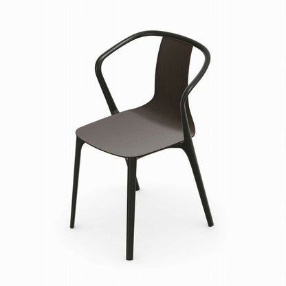 Vitra（ヴィトラ）/Belleville Armchair（ベルヴィル アームチェア ウッドシェル）/wooden shell/dark oak（ダークオーク）【納期】約3～4週間（メーカー欠品時を除く）