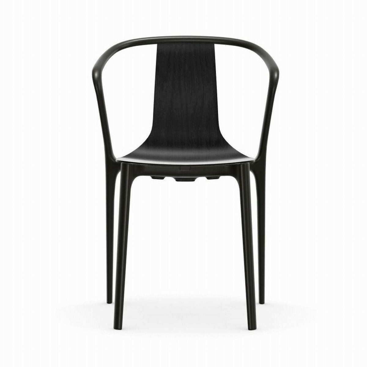 Vitra（ヴィトラ）/Belleville Armchair（ベルヴィル アームチェア ウッドシェル）/wooden shell/black ash（ブラックアッシュ）【納期】約3～4週間（メーカー欠品時を除く）