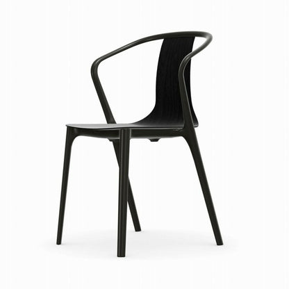 Vitra（ヴィトラ）/Belleville Armchair（ベルヴィル アームチェア ウッドシェル）/wooden shell/black ash（ブラックアッシュ）【納期】約3～4週間（メーカー欠品時を除く）