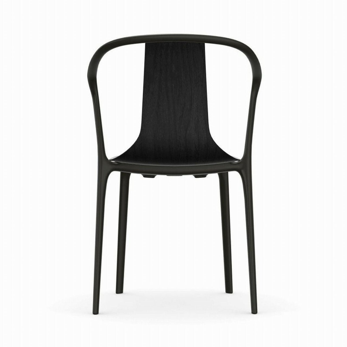 Vitra（ヴィトラ）/Belleville Armchair（ベルヴィル アームチェア ウッドシェル）/wooden shell/black ash（ブラックアッシュ）【納期】約3～4週間（メーカー欠品時を除く）