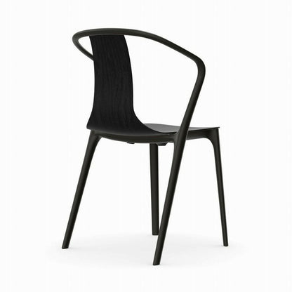 Vitra（ヴィトラ）/Belleville Armchair（ベルヴィル アームチェア ウッドシェル）/wooden shell/black ash（ブラックアッシュ）【納期】約3～4週間（メーカー欠品時を除く）