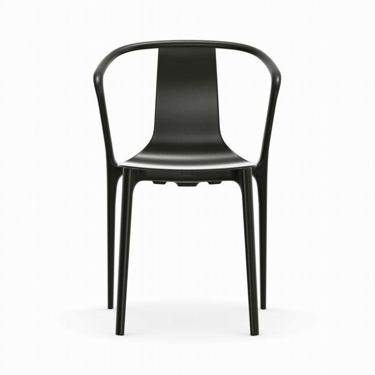 Vitra（ヴィトラ）/Belleville Armchair（ベルヴィル アームチェア プラスチックシェル）/plastic shell/deep black（ディープブラック）【納期】約3～4週間（メーカー欠品時を除く）