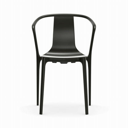 Vitra（ヴィトラ）/Belleville Armchair（ベルヴィル アームチェア プラスチックシェル）/plastic shell/deep black（ディープブラック）【納期】約3～4週間（メーカー欠品時を除く）