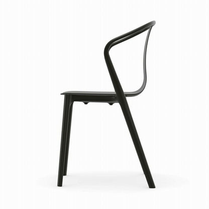 Vitra（ヴィトラ）/Belleville Armchair（ベルヴィル アームチェア プラスチックシェル）/plastic shell/deep black（ディープブラック）【納期】約3～4週間（メーカー欠品時を除く）