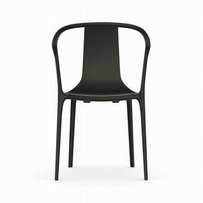 Vitra（ヴィトラ）/Belleville Armchair（ベルヴィル アームチェア プラスチックシェル）/plastic shell/deep black（ディープブラック）【納期】約3～4週間（メーカー欠品時を除く）