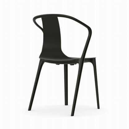 Vitra（ヴィトラ）/Belleville Armchair（ベルヴィル アームチェア プラスチックシェル）/plastic shell/deep black（ディープブラック）【納期】約3～4週間（メーカー欠品時を除く）