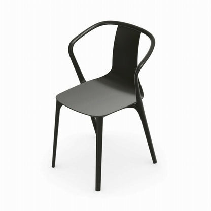 Vitra（ヴィトラ）/Belleville Armchair（ベルヴィル アームチェア プラスチックシェル）/plastic shell/deep black（ディープブラック）【納期】約3～4週間（メーカー欠品時を除く）