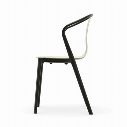 Vitra（ヴィトラ）/Belleville Armchair（ベルヴィル アームチェア プラスチックシェル）/plastic shell/cream（クリーム）【納期】約3～4週間（メーカー欠品時を除く）