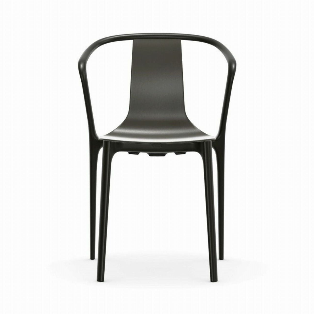 Vitra（ヴィトラ）/Belleville Armchair（ベルヴィル アームチェア プラスチックシェル）/plastic shell/basalt（バサルト）【納期】約3～4週間（メーカー欠品時を除く）