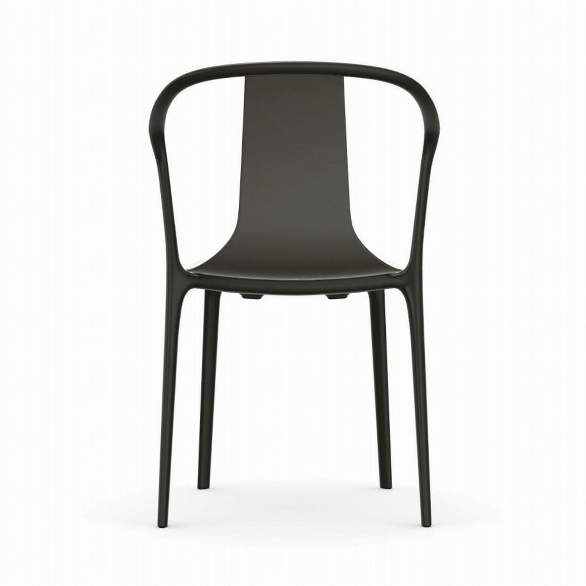 Vitra（ヴィトラ）/Belleville Armchair（ベルヴィル アームチェア プラスチックシェル）/plastic shell/basalt（バサルト）【納期】約3～4週間（メーカー欠品時を除く）
